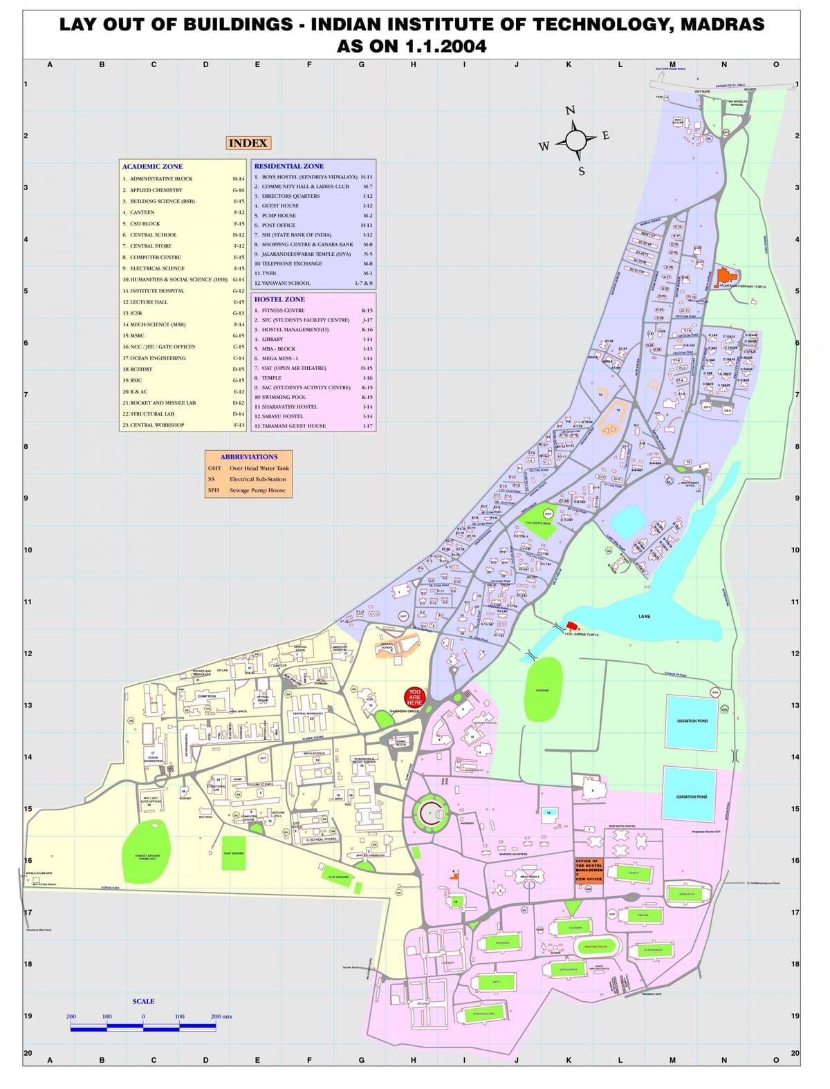iitチェンナイ地図